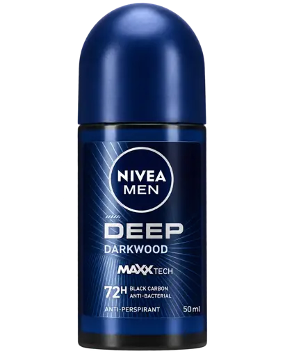Déodorant Roll-On - Nivea - Men Deep - 50 ml  