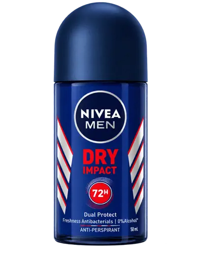 Déodorant Roll-On Nivea - Men Dry Impact Masculin - 50 ml 