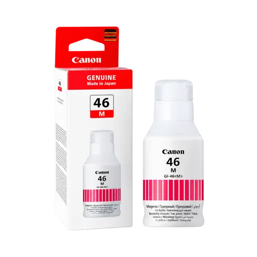 Encre Canon  - GI-46M Magenta 135 ml  - pour imprimantes MAXIFY GX - Garantie 06 Mois