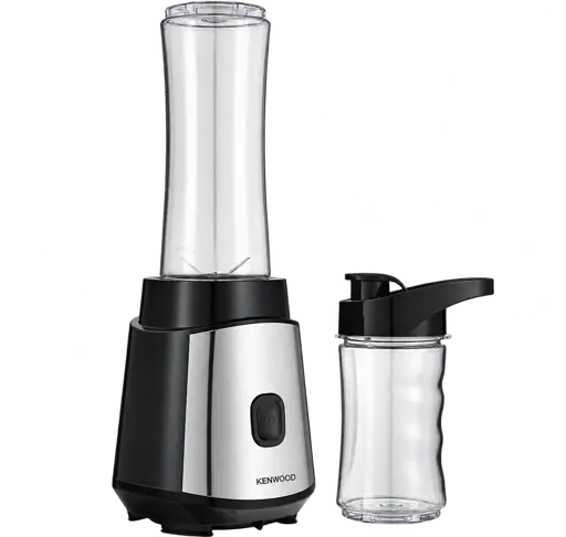 Blender Kenwood BLM05.A0BK - 350 W - Bouteilles Smoothie2Go 570 ml et 400 ml - garantie 3 mois