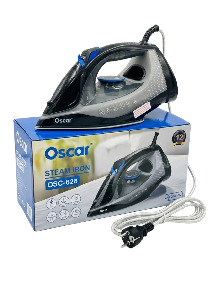 Fer À Repasser - Oscar - 2309-0032-OSC628 – Puissance 2000 - 2400W - Semelle Antiadhésive - 03 mois de Garantie