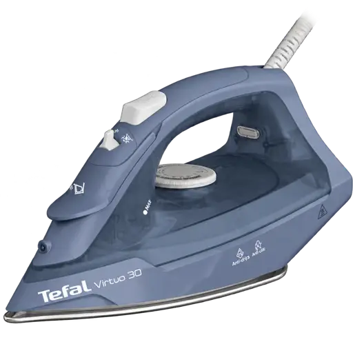 Fer à Repasser Vapeur Tefal FV2C45M2 Virtuo 30 – 2 000 W – Semelle Céramique – 03 mois de garantie