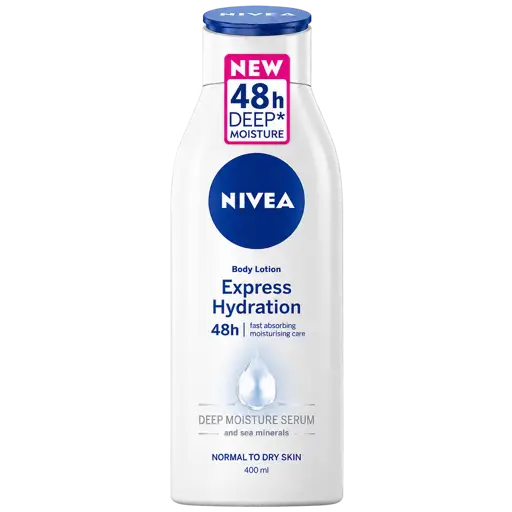 Lait Corps Nivea Express Hydration - 400 ml 