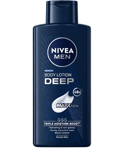 Lait Corps NIVEA Men Deep 400 ml