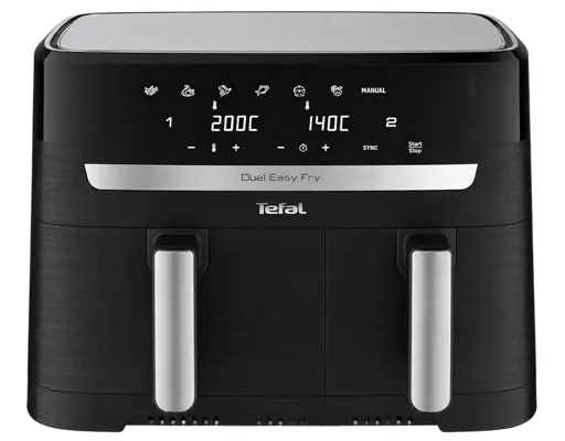 Air Fryer Tefal EY901N10 Easy Fry Dual – 8,3 L - Double cuve - 03 mois de garantie 