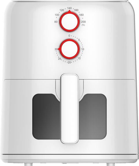 itel Friteuse IAF-001, Puissance : 1400W (max 1500W), Taille : 253×302×347 mm