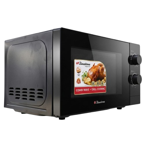 Micro-ondes avec grill - BINATONE - MWO-2017MG 20 litres - 700 Watts - Noir – Garantie 03 mois