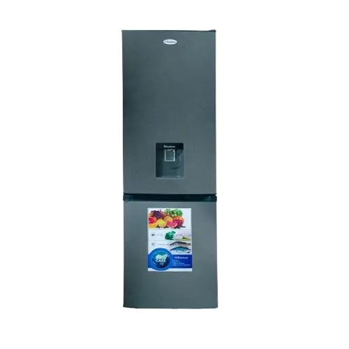 Réfrigérateur combiné Binatone - FR-305C - 248 Litres – 2 Portes – 3 Tiroirs – Gris – Classe climatique T – Garantie 06 mois