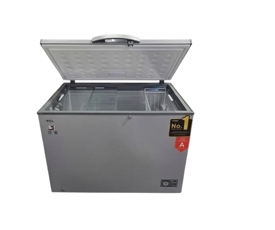 Congélateur coffre - TCL - 2306-0138-TCL F378CFSL - 287 litres - Silver - Faible consommation – Garantie 6 mois