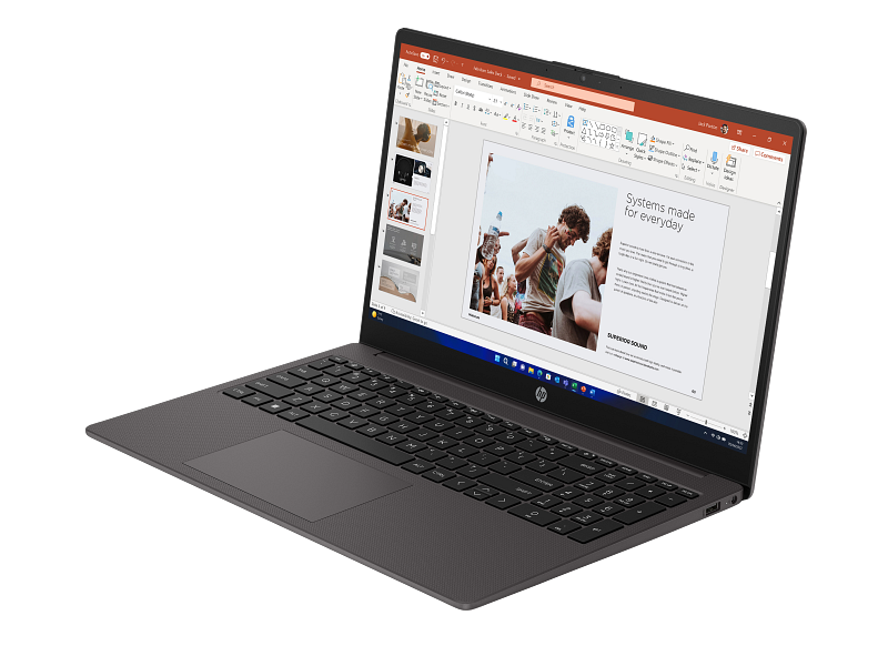 Ordinateur portable HP -  250R G10 – Écran 15.6" Full HD antireflet – Processeur Intel Core 5  - 120U (10 cœurs, 12 threads, jusqu'à 5.0 GHz) – RAM 16 Go DDR4 – SSD 512 Go NVMe – Intel Graphics – Wi-Fi 6 – Bluetooth 5.4 - Garantie 06 Mois