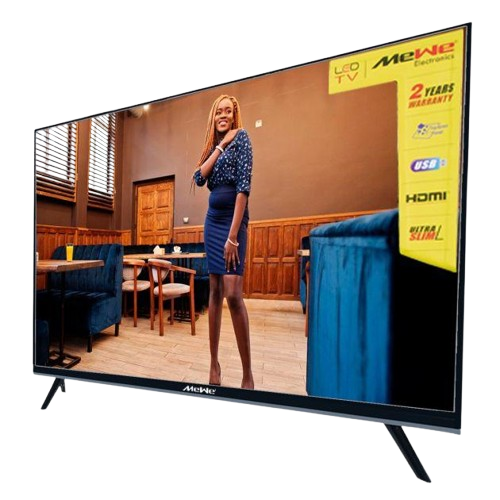 Télévision Smart  55 Pouces - Mewe - UHD 4K -  MW550STSG – Double Glass – 1.5 Go RAM + 8 Go Stockage – 3 HDMI – Garantie 06 Mois