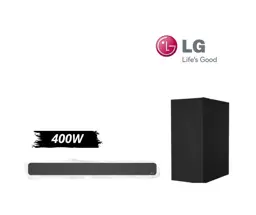 AUDIO SOUND - BAR 2.1 CHANNEL -  LG -  SN5 – 400W – Bluetooth – Caisson de Basses Sans Fil – 06 Mois de Garantie