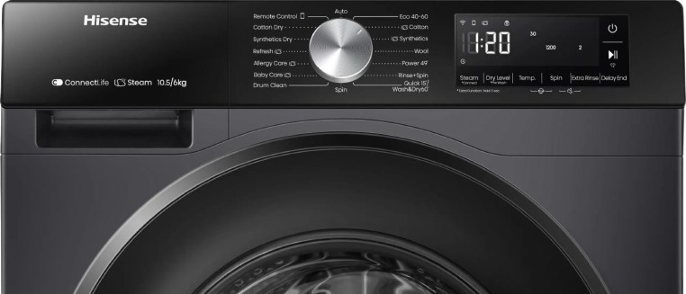 MACHINE A LAVER AUTOMATIQUE HISENSE - WD3S 1043BB