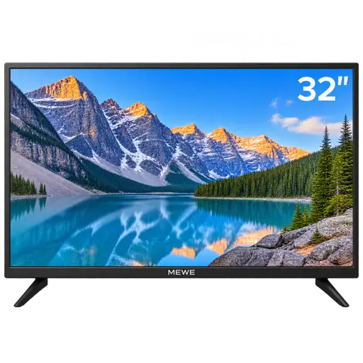 Télévision  Smart Mewe - MW322STSG -  LED HD 32 pouces  Double Glass - Garantie 06 Mois