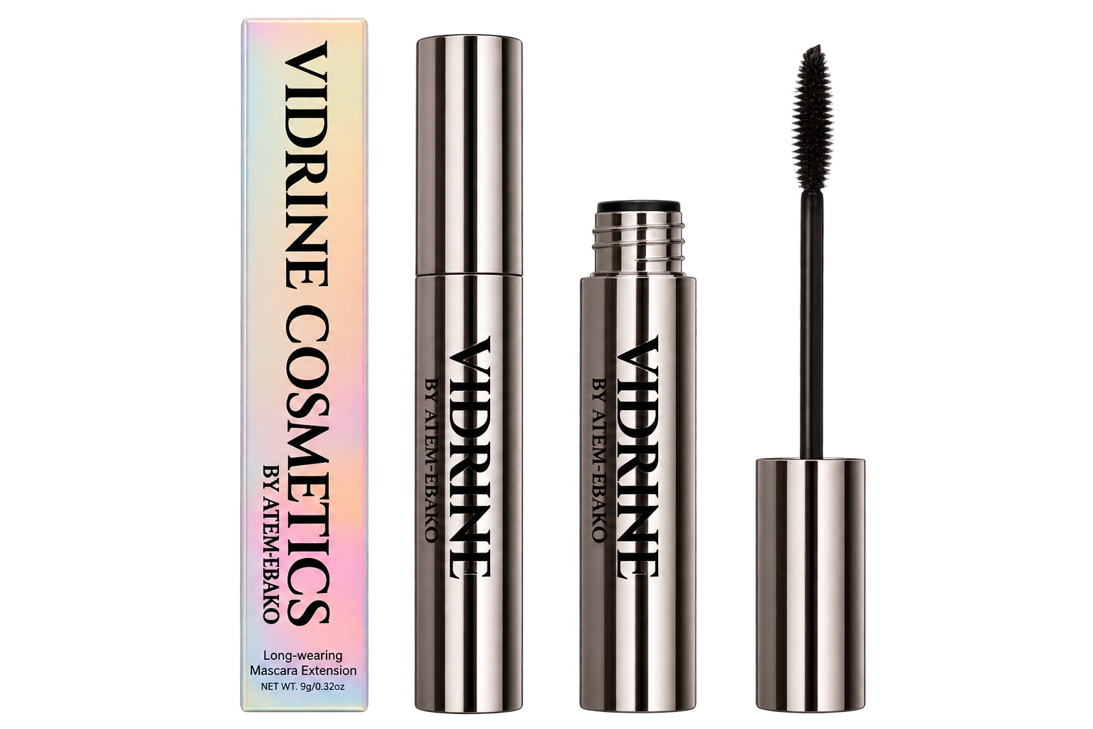 Mascara Icon Vidrine Noir – Maquillage des Cils Teinte Noire