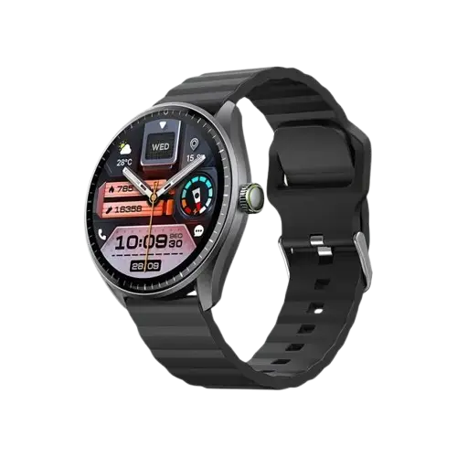 Montre Connectée Oraimo -  Watch Nova 2R Lite OSW-824   – Suivi Santé (Fréquence Cardiaque & Oxygène Sanguin) – 100+ Modes Sportifs – IP68 Étanche – Autonomie Jusqu’à 10 Jours – Cadrans IA – Garantie 12 Mois