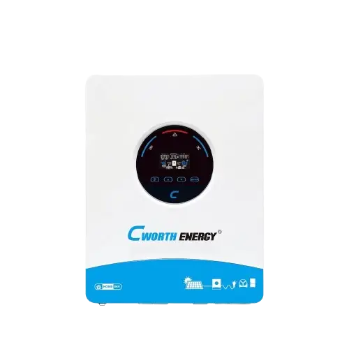 Onduleur Hybride - Cworth Energy - CE-H6K-ECO - 6000 watts - 48V – Onde Sinusoïdale Pure - Garantie 2 années