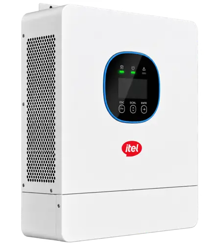 Onduleur hybride ITEL IPV-3K24U – 3 000 W – 24 V – Recharge solaire MPPT 1 500 W – Garantie 5 ans