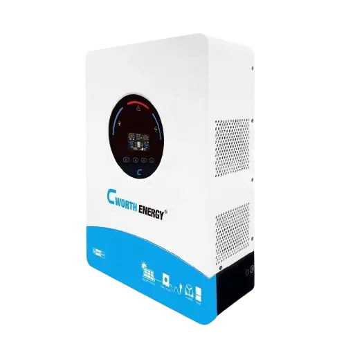 Onduleur Hybride - Cworth Energy - CE-H12K - 12000 Watts - 48 V – Haute Puissance - Double MPPT - Garantie de 2 années