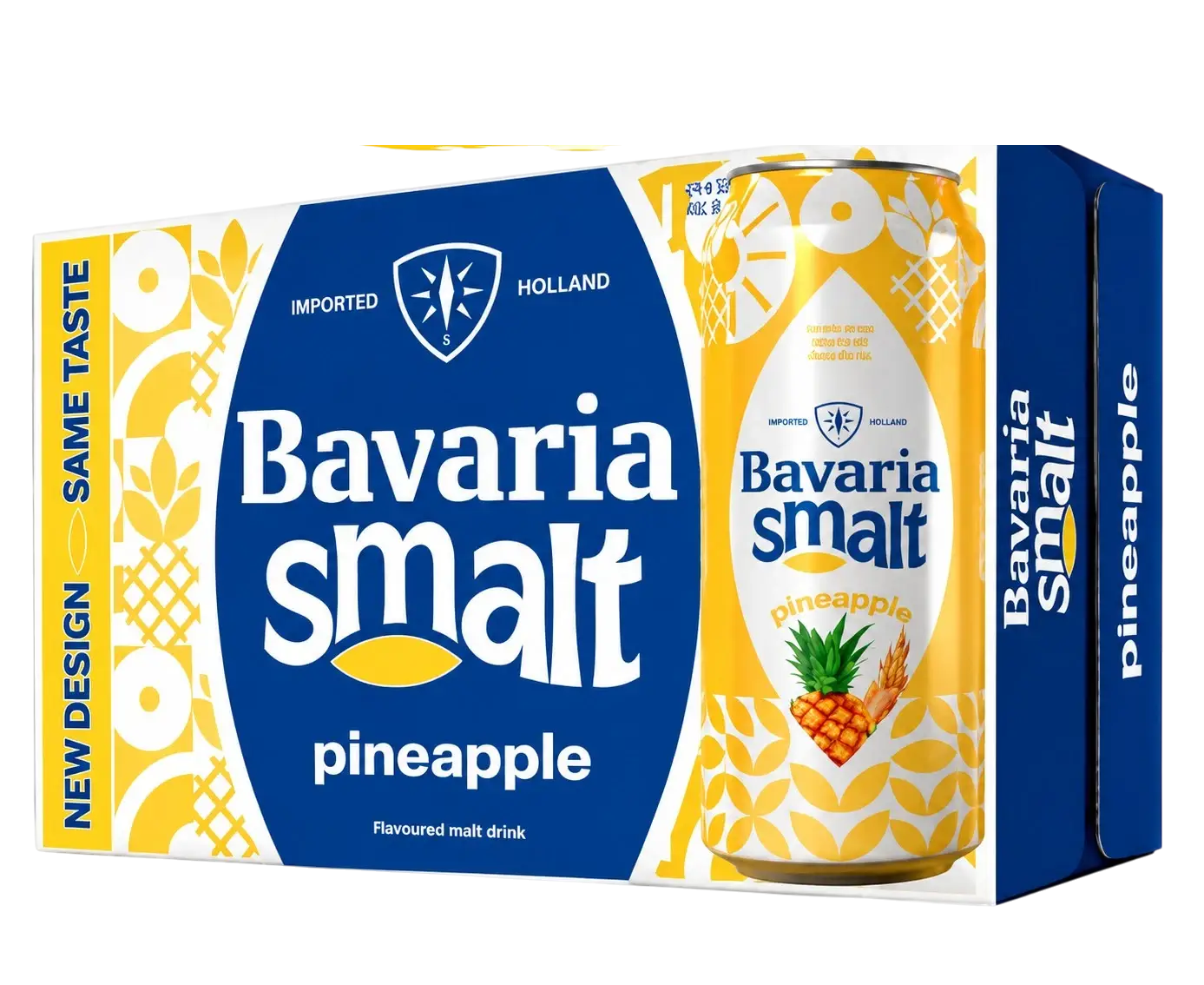 Pack 24 Canettes de Bavaria - Smalt - Ananas – 50 CL