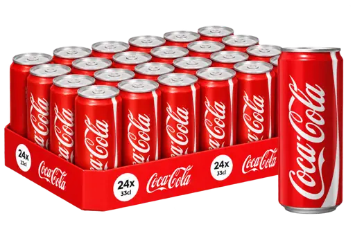 Palette de Coca-Cola 33 cl x 24 canettes