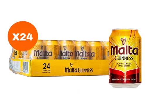 Malta Guinness 33 cl x 24 canettes