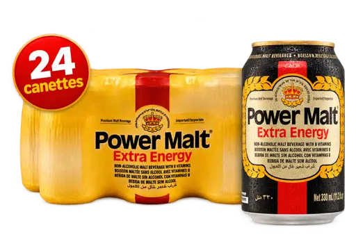 Power Malt 33 cl x 24 canettes