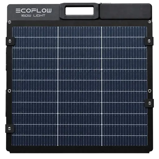 Panneau Solaire Portable - EcoFlow - EFSOLARLIGHT160W-P-D-XT-4 - 160W - 2 Années de Garantie