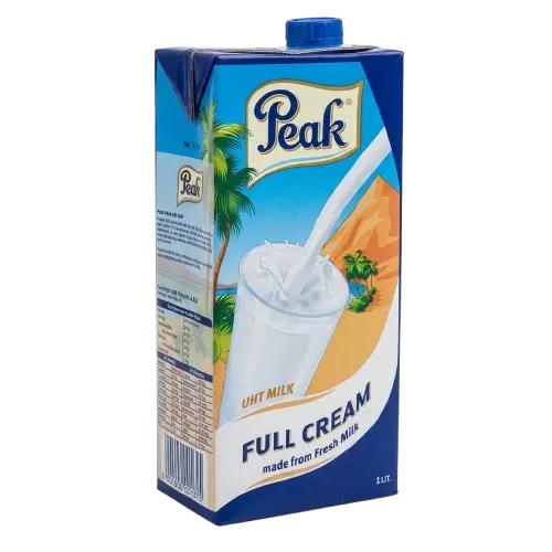 Lait Entier - Peak -Ultra Haute Température - Liquide - 1 Litre