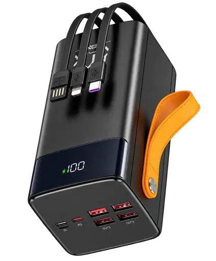 Power Bank  Depin LD- 18F3-  50 000 mAh – Charge rapide 22,5 W - Garantie 03 Mois