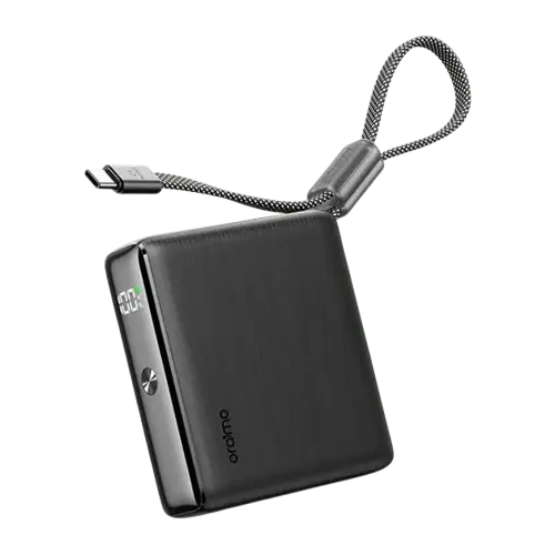 Power Bank Oraimo - PowerNova L21 OPB-7203C – 20000mAh – 30W – Charge Rapide bidirectionnelle – Câble Type-C Intégré – garantie 6 mois