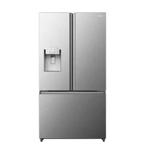 Refrigerateur Americain - Hisense  - Deux portes et un Tiroir  630Litres - Distributeur d'eau - RT-93WC1- Noir  + 06 Mois Garantie