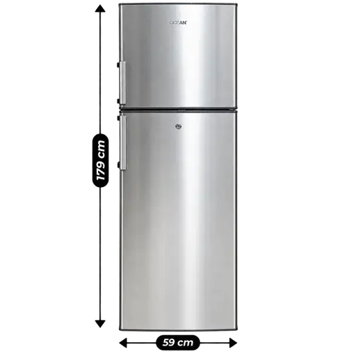  Réfrigérateur Combiné - Ocean - ORDK310X3 - Defrost - 302 Litres -  06 Mois de Garantie