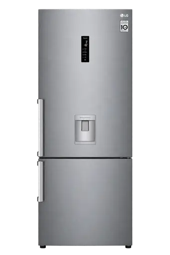 Réfrigérateur Combiné LG GC-F689BLCM - 499 L -Distributeur d'eau - Gris - 12 Mois de Garantie