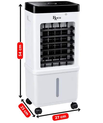 Rafraîchisseur d’Air - Roch - RC-12LR – Évaporatif et Portable - 06 Mois de Garantie