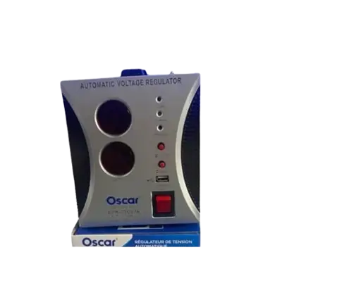 Régulateur - Oscar -  Avr-1000va – Stabilisateur De Tension 1000va – 2303-0055-osc1000 – 03 Mois De Garantie