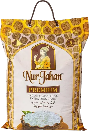 Nur Jahan - Premuim - Riz Basmati - Indien - 5kg