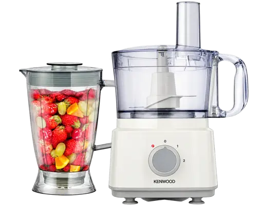Robot multifonction Kenwood FDP03.C2WH – 750 W – bol 2 L + blender 1,8 L – Blanc – Garantie 3 mois