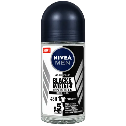 Déodorant Roll-On Nivea - Men Black & White Power - 50 ml 