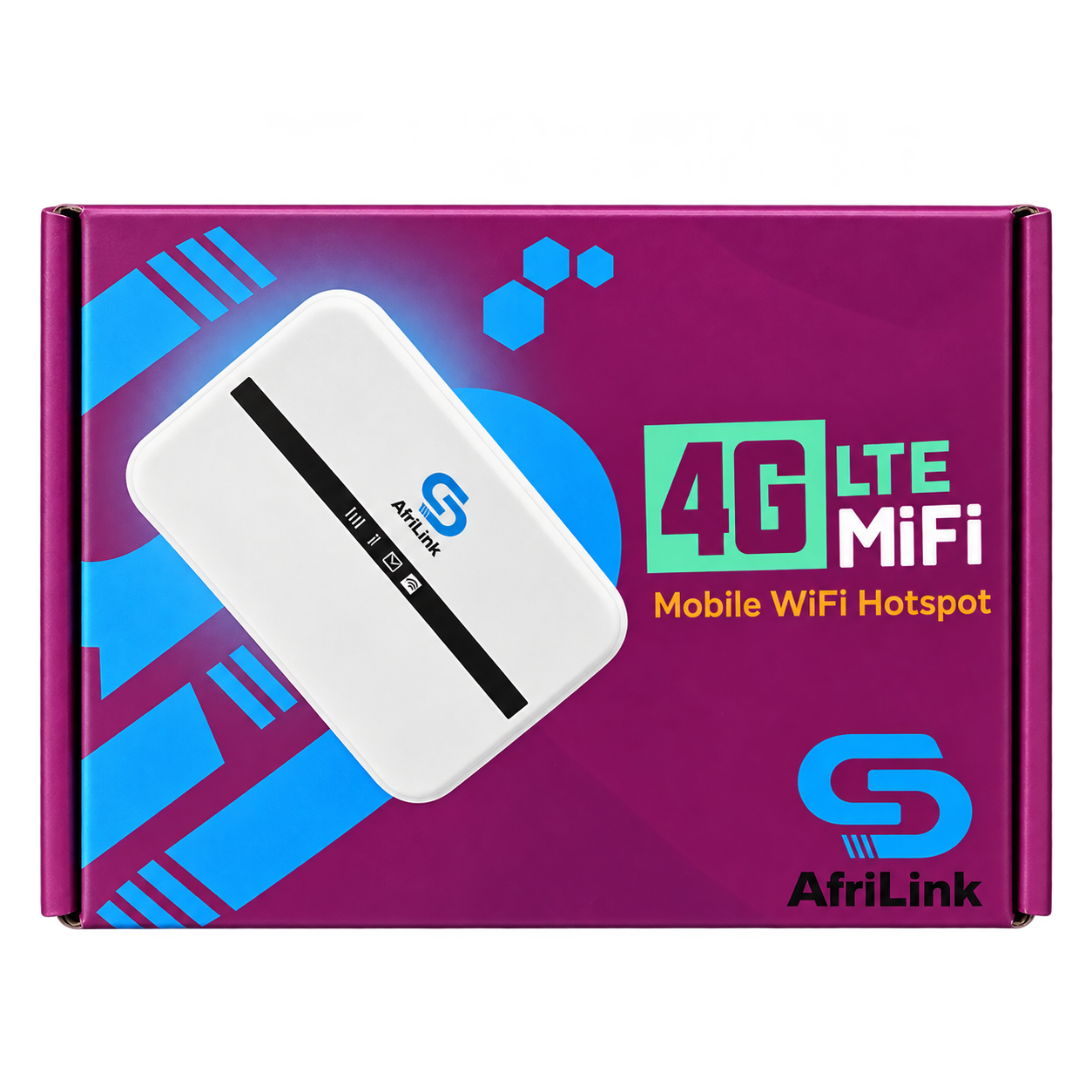 Routeur WiFi Portable 4G LTE  - AfriLink – 3000 mAh, 10 appareils - Garantie 6 mois