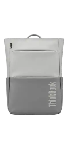 Sac à Dos Lenovo -  ThinkBook - pour Ordinateur Portable  - Gris & Blanc - Compartiment Laptop 