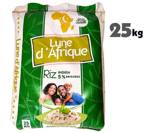 Riz Lune d'Afrique Green 25 kg