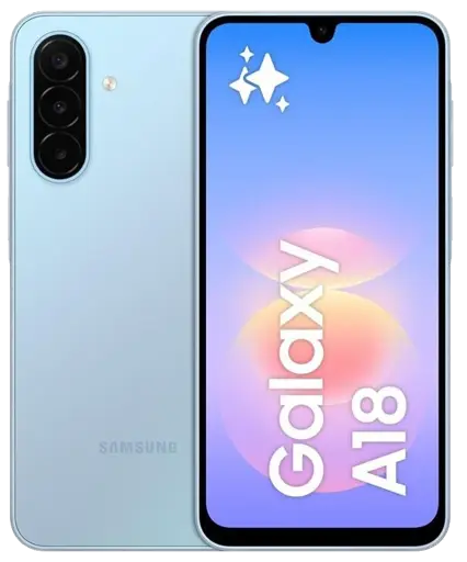 Samsung Galaxy A18 128 Go - 4 Go RAM – Écran AMOLED 6,7 pouces - Batterie 5 000 mAh – Android 17 avec One UI 9 – Double SIM + eSIM – Garantie 24 mois