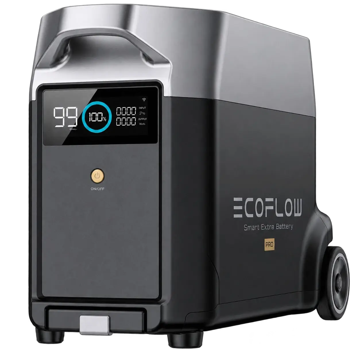 Station d'Energie Electrique - EcoFlow - Delta Pro  - DELTAProEB-US – Batterie Additionnelle - Haute Capacité 3600Wh – Extension d’Autonomie - 5 Années de Garantie