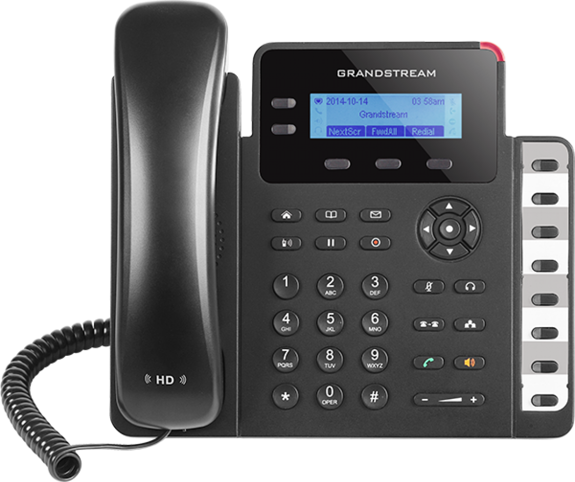 Téléphone IP Gigabit  - Grandstream - GXP1628  - PoE-  2 SIP - Garantie 06 Mois