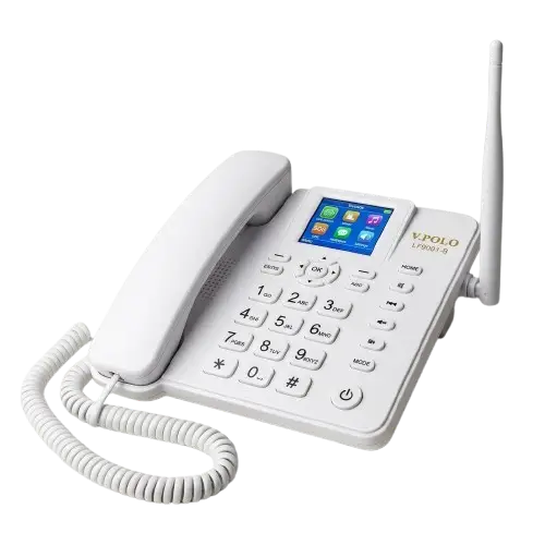 Téléphone fixe - V.Polo -   LF9001-B  - Double SIM 2G -  VoLTE - Garantie 12 Mois
