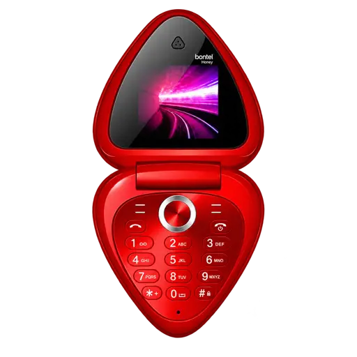 Téléphone pliable Bontel -  Honey Dual SIM  - écran 1,54 pouces - Batterie 700 mAh - Garantie 13 mois