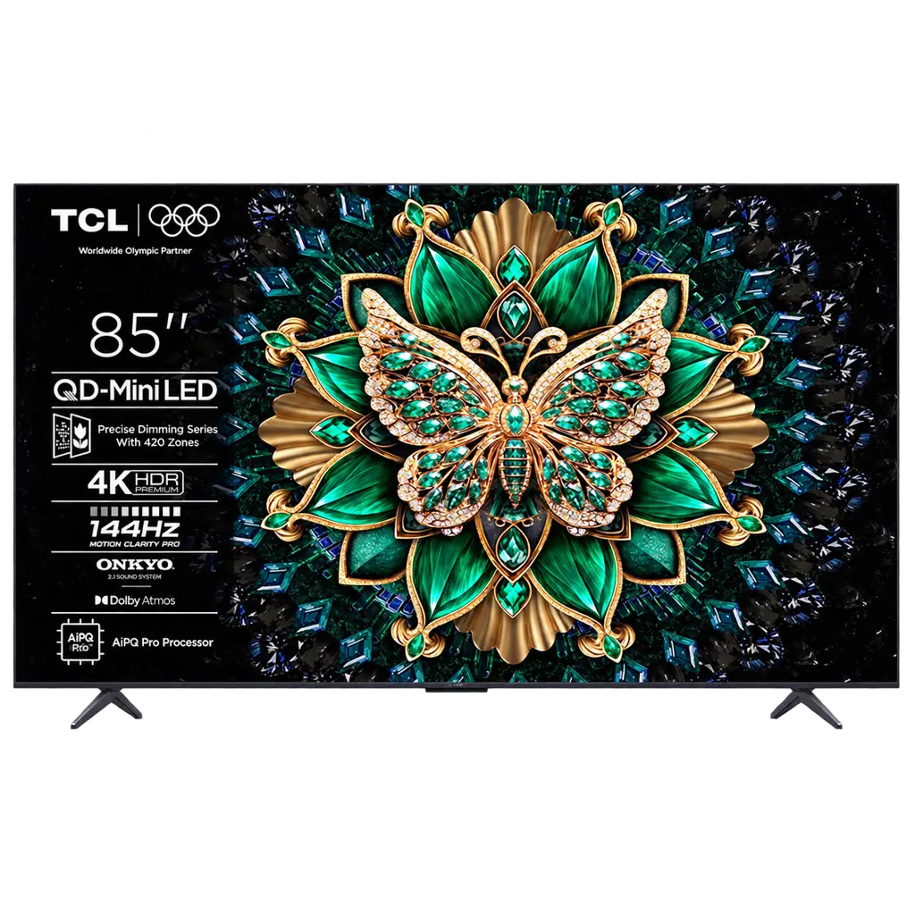 Téléviseur  Smart TCL - 85C6K 85 pouces  QD Mini  LED  4K HDR  - Garantie 06 Mois