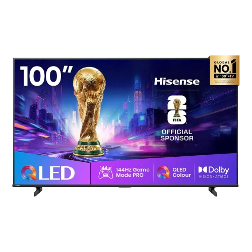 Télévision  Smart Hisense  - 100Q7Q-  QLED 4K Ultra HD - Gaming TV - 100 pouces - Garantie 06 Mois