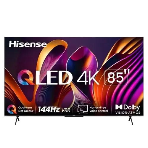 Télévision Smart Hisense - 85Q6Q -  QLED 4K Ultra -  HD 85 pouces  - Système d'exploitation VIDAA intégré - Garantie 06 Mois